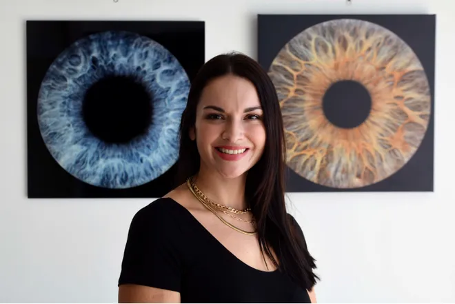 Eye Wonder: Woman launches photography studio focusing on the human iris at Destin Commons